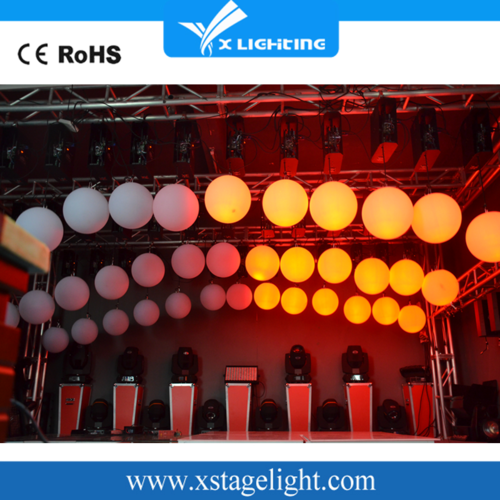 新产品dmx绞车和动力系统rgb led起重球